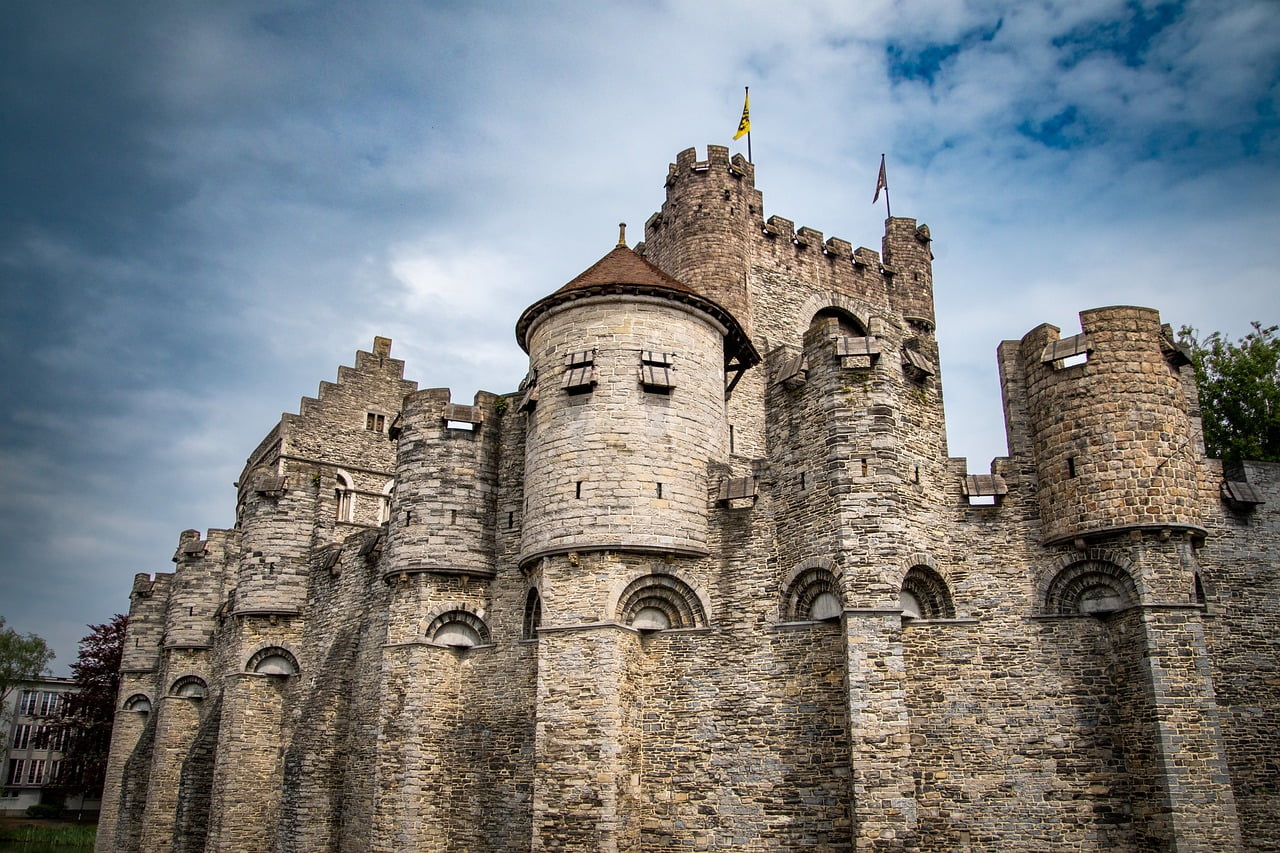 Besuche die Burg Gravensteen in Gent